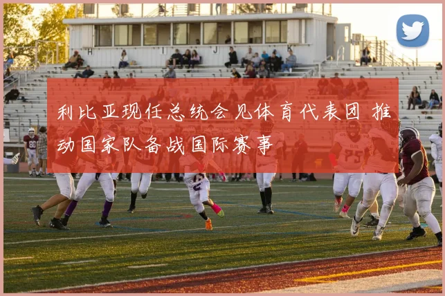 利比亚现任总统会见体育代表团 推动国家队备战国际赛事